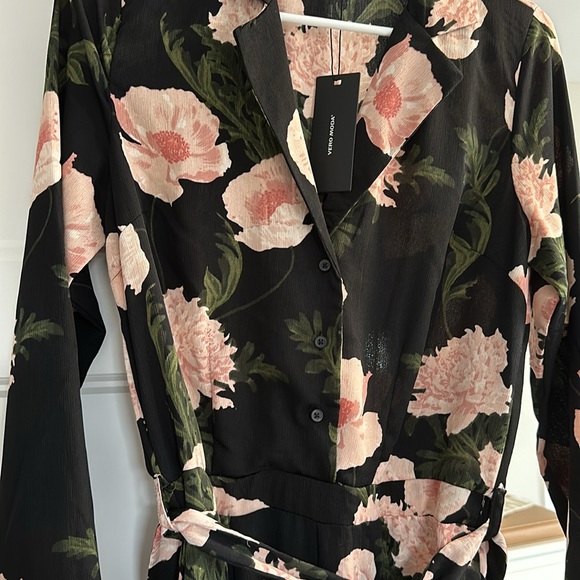 NWT Vero Moda Holly LS Jumpsuit - Size Small - Picture 3 of 7